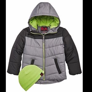 MACYS RM BOYS COAT💚